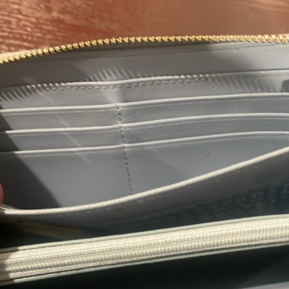 Kate Spade Used Blue Wallet - Picture 5 of 6